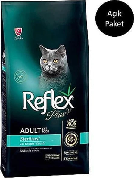 Reflex Plus Sterilised Tavuk Etli Yetişkin Kedi Maması 3 kg