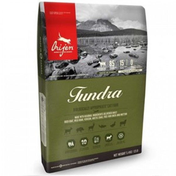 Orijen Tundura Tahılsız Kedi Maması 5,4 kg