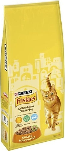 Friskies Kümes Hayvanlı 15 kg Yetişkin Kedi Maması
