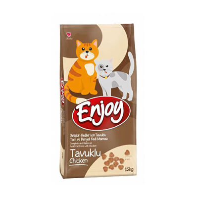 Enjoy Tavuklu 15 kg Yetişkin Kedi Maması