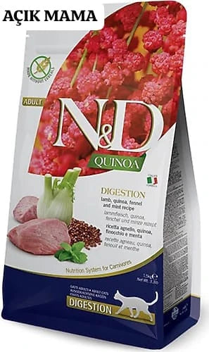 N&D Quinoa Digestion Kuzu Etli Yetişkin Kedi Maması 5 kg