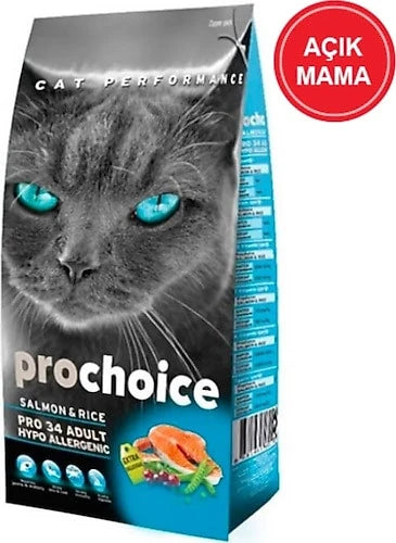 Prochoice Pro 34 Somon ve Pirinçli Yetişkin Kedi Maması 5 kg