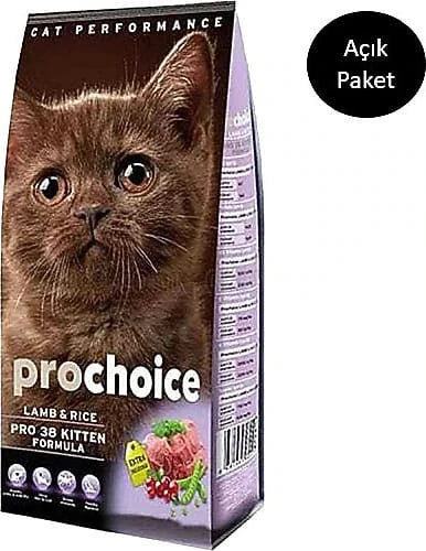 Prochoice Pro 38 Kitten Kuzu Etli Yavru Kedi Maması 4 kg