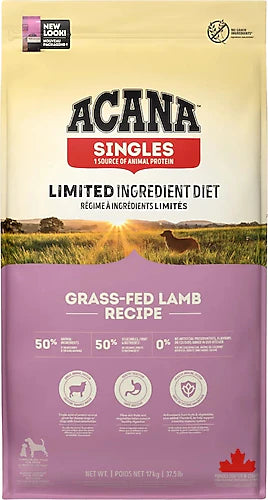 Acana Singles Grass-Fed Lamb Kuzu Etli 17 kg Yetişkin Köpek Maması