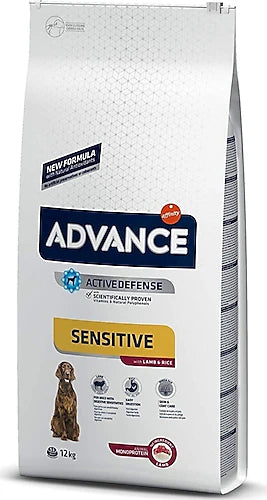 Advance Sensitive Kuzu Etli 12 kg Yetişkin Köpek Maması