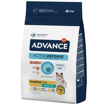 Advance Sensitive Sterilised Somonlu Kısırlaştırılmış Yetişkin Kedi Maması 3 kg