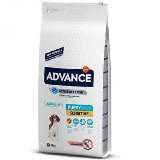 Advance Somon ve Pirinçli Hassas Yavru Köpek Maması 12 kg