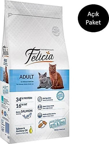 Felicia Somonlu Yetişkin Kedi Maması 3 kg