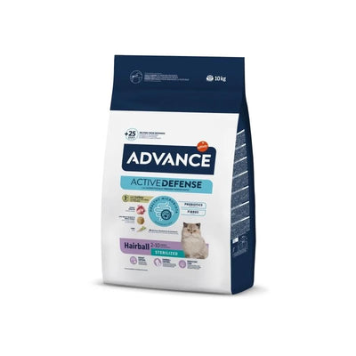 Advance Hairball Sterilised Hindili Kısırlaştırılmış Yetişkin Kedi Maması 10 kg