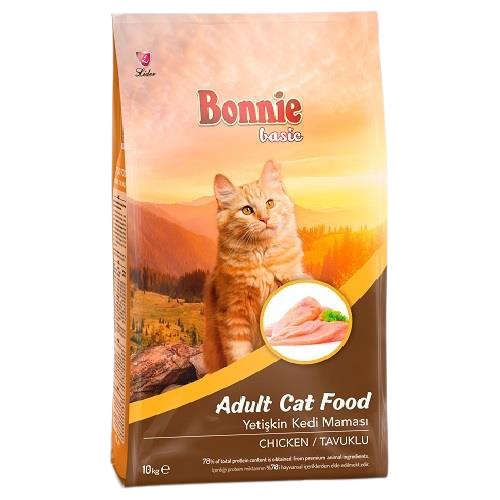 Bonnie Kedi Maması Tavuklu 10 Kg
