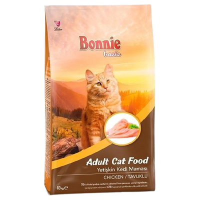 Bonnie Kedi Maması Tavuklu 10 Kg