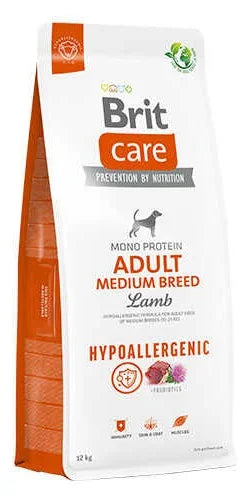 Brit Care Hypoallergenic Kuzu Etli 12 kg Orta Irk Yetişkin Köpek Maması