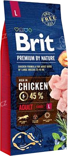 Brit Premium Adult Chicken Rice Tavuklu 15 kg Büyük Irk Yetişkin Köpek Maması