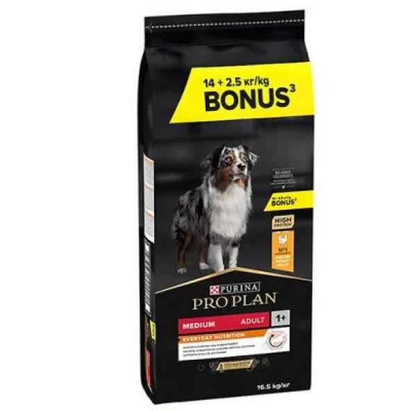 Pro Plan Medium Adult Tavuklu 16.5 kg Orta Irk Yetişkin Köpek Maması