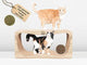 Felidae Oluklu Mukavva, Kedi Tırmalama Kanepesi – Yatay Tırmalama CS8 - X-Large (Light Wood)