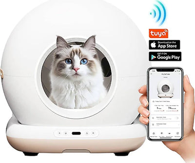 Haustier CB001 Akıllı Otomatik Kedi Tuvaleti