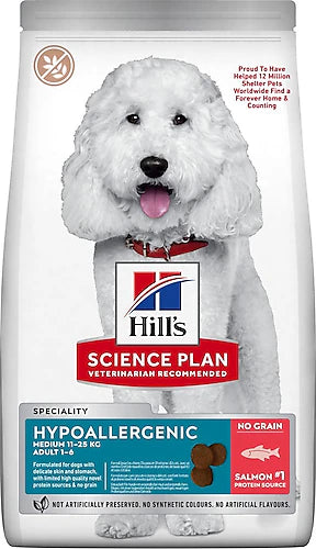 Hill's Hypoallergenic Somonlu 12 kg Orta Irk Yetişkin Köpek Maması