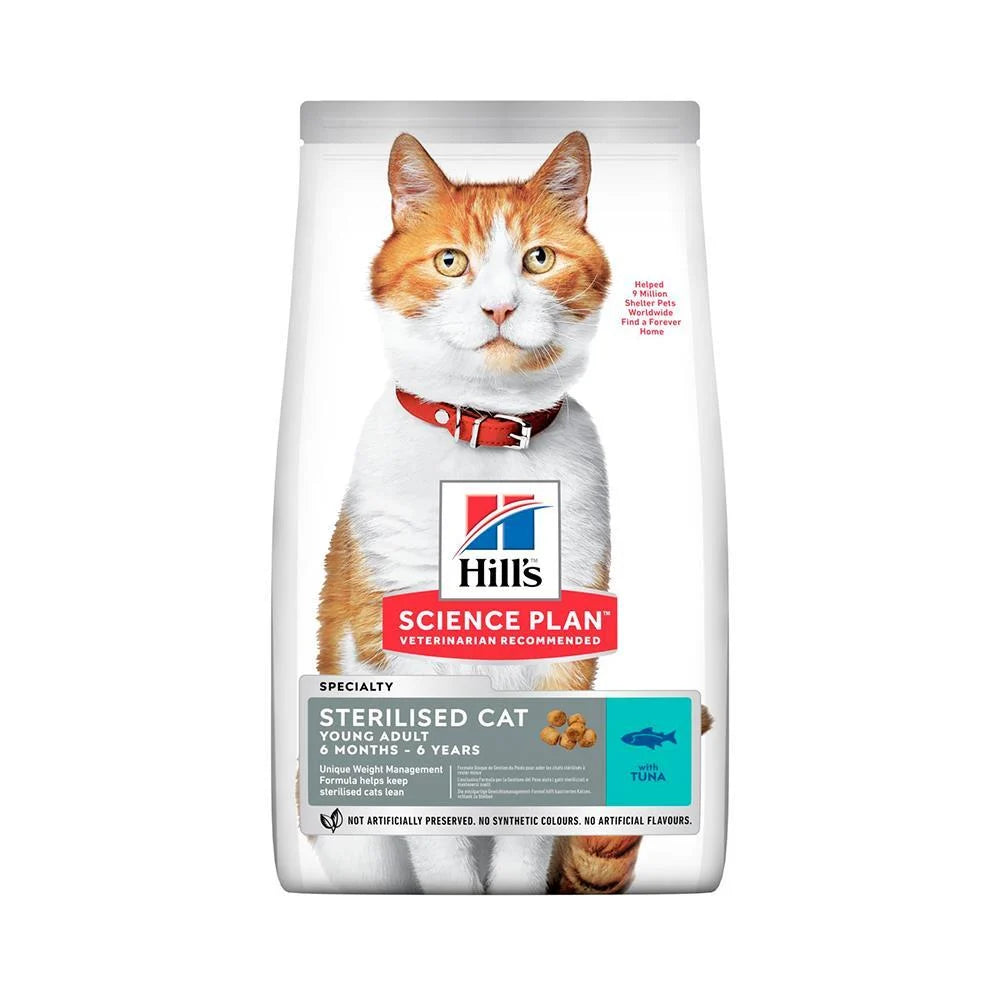 Hill's Sterilised Ton Balıklı Kısırlaştırılmış Yetişkin Kedi Maması 15 kg