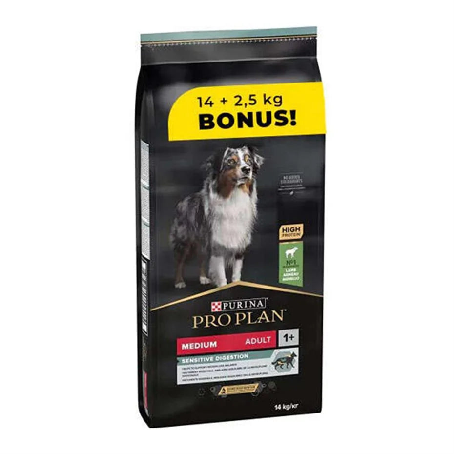 Pro Plan Kuzu Etli Yetişkin Köpek Maması Medium Sensitive 16,5 Kg