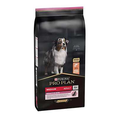 Pro Plan Sensitive Medium Somonlu Orta Irk Yetişkin Köpek Maması 10 kg