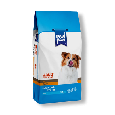 PawPaw Biftekli Yetişkin Köpek Maması 15 kg