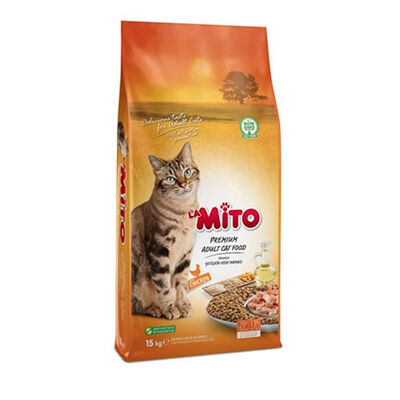 Mito Tavuklu Yetişkin Kedi Maması 15 KG