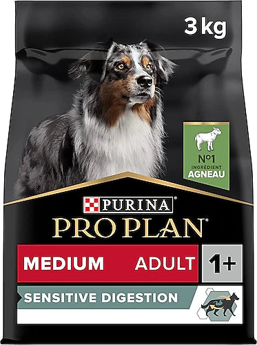 Pro Plan Sensitive Digestion Medium Kuzu Etli 3 kg Yetişkin Köpek Maması