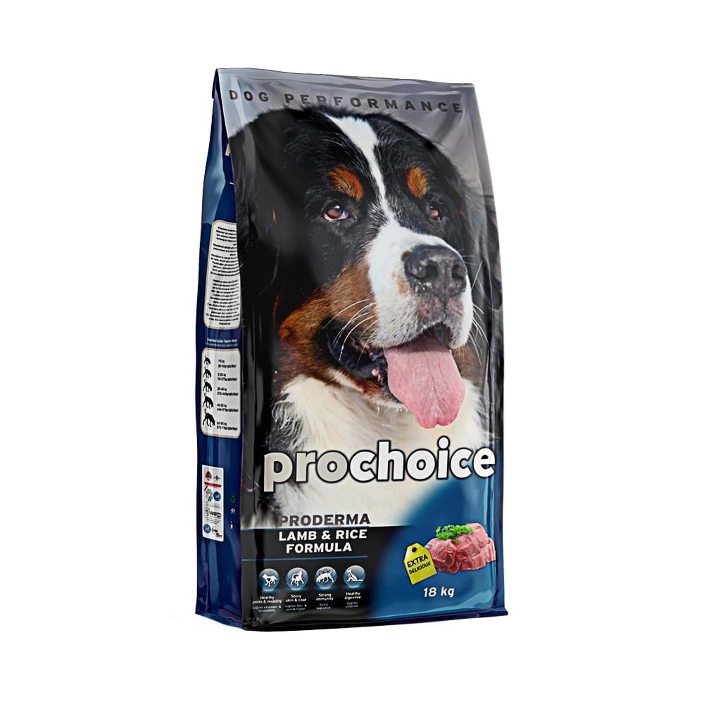 Prochoice Proderma Kuzulu ve Pirinçli 18 kg Yetişkin Köpek Maması