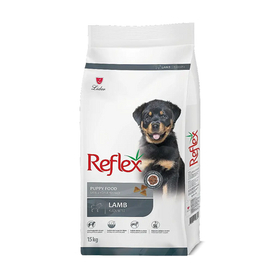 Reflex Kuzu Etli ve Pirinçli Yavru Köpek Maması 15 kg