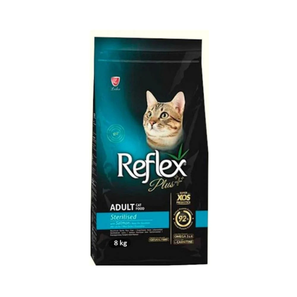 Reflex Plus Somonlu Kısırlaştırılmış Yetişkin Kedi Maması 8 kg